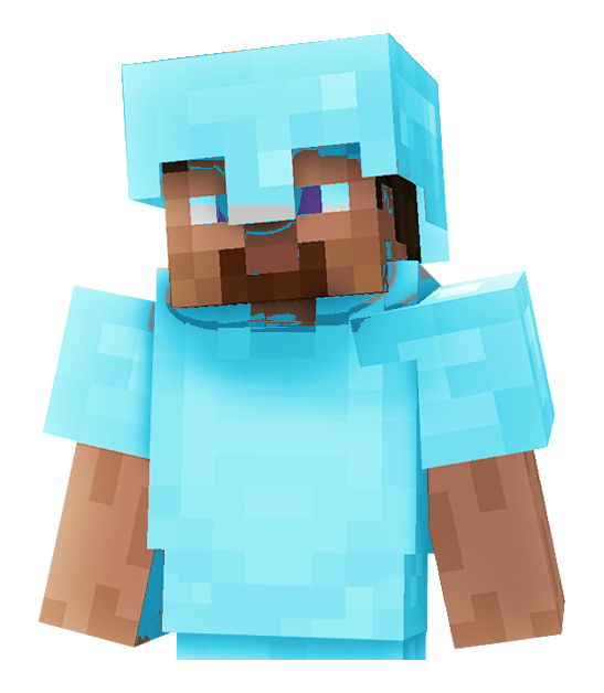 Steve in Diamond Armor